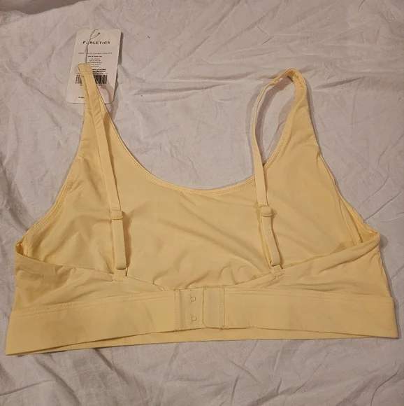 Fabletics Yellow Bralette Large - Picture 2 of 5